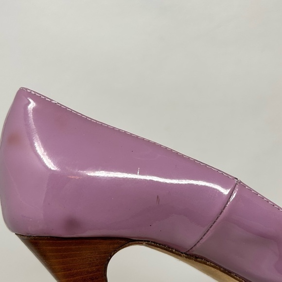 Alberto Guardiani Purple Patent Leather with buckle, Open toe Heels Size EU 36.5 - Picture 14 of 16